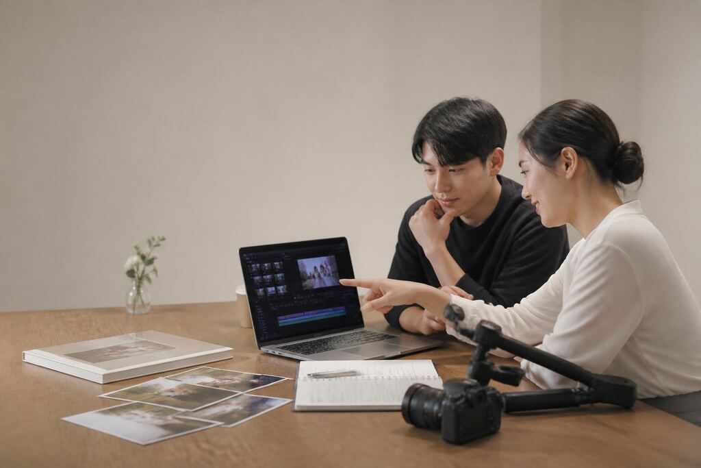 서울 강남구 웨딩 영상·본식 DVD 작업 범위와 현장 조건 이미지