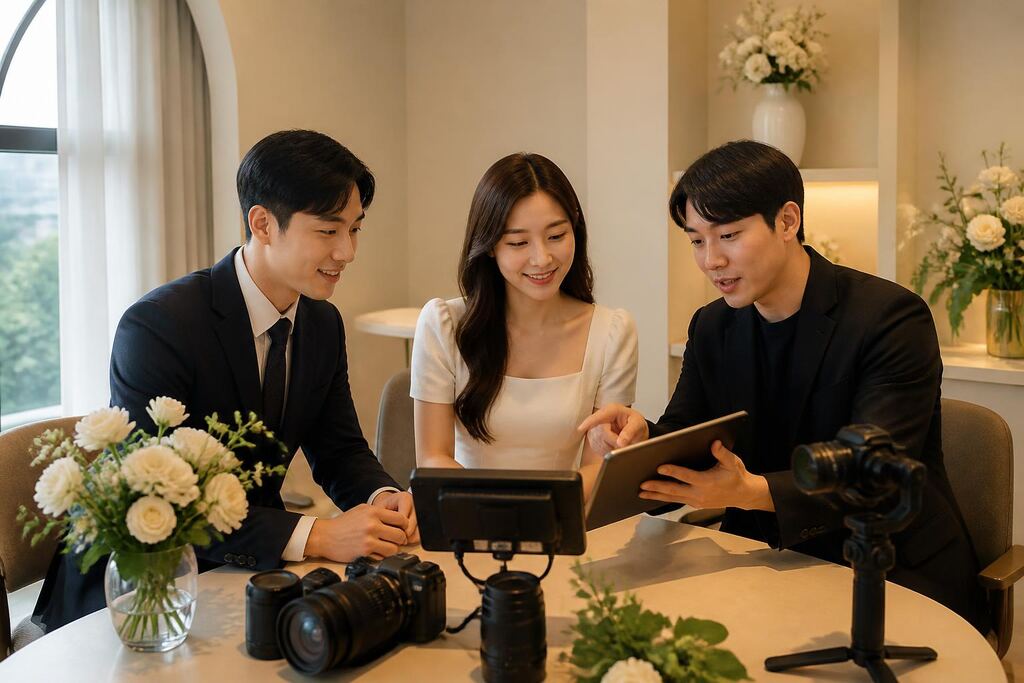 서울 송파구 웨딩 영상·본식 DVD 이미지