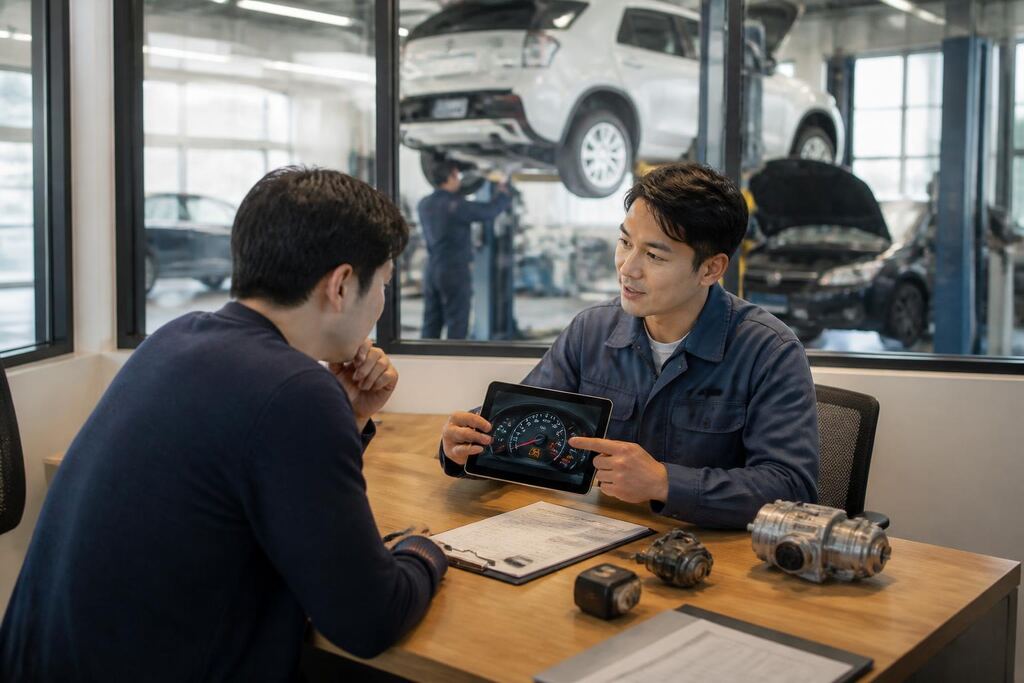 자동차 정비·수리 견적 비교와 선택 정보 이미지