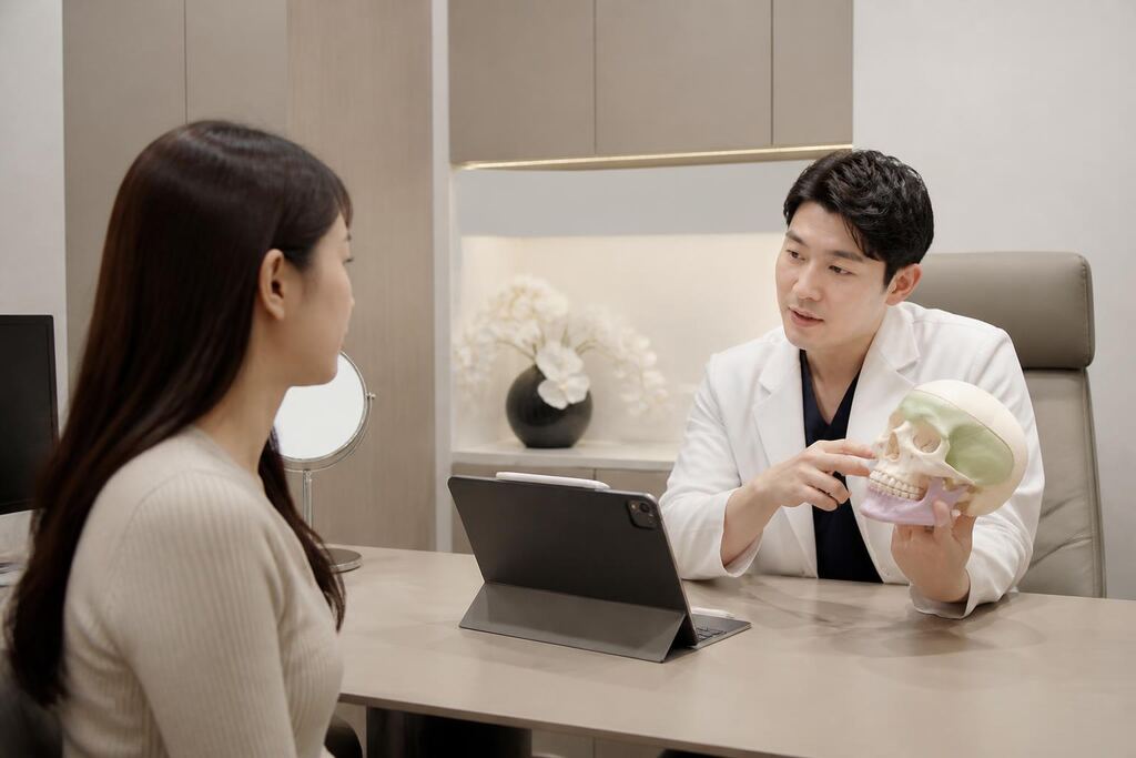 안면윤곽 서비스 작업 범위와 현장 조건 이미지