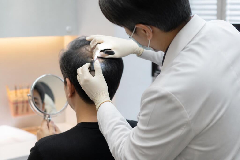 모발이식 서비스 작업 범위와 현장 조건 이미지
