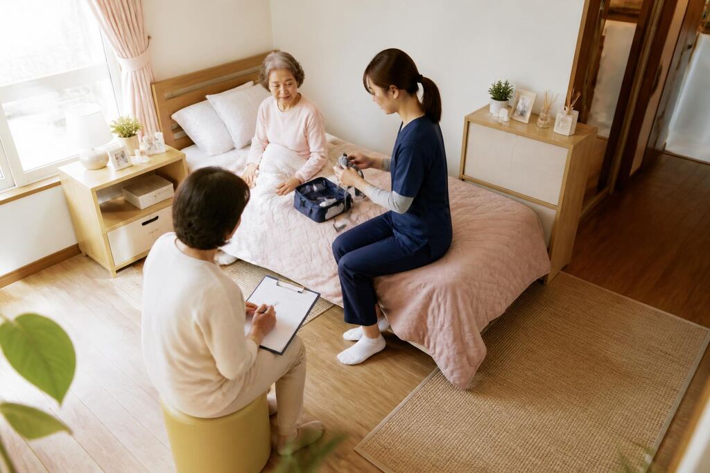 방문간호 견적 비교와 선택 정보 이미지
