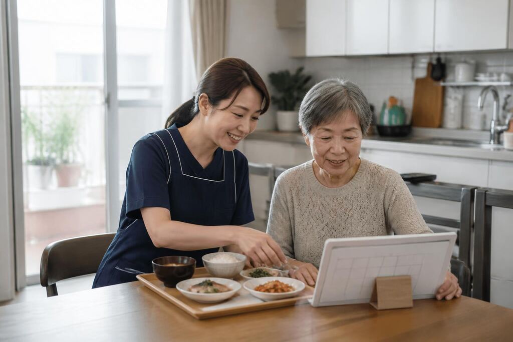 생활지원·말벗동행 서비스 작업 범위와 현장 조건 이미지