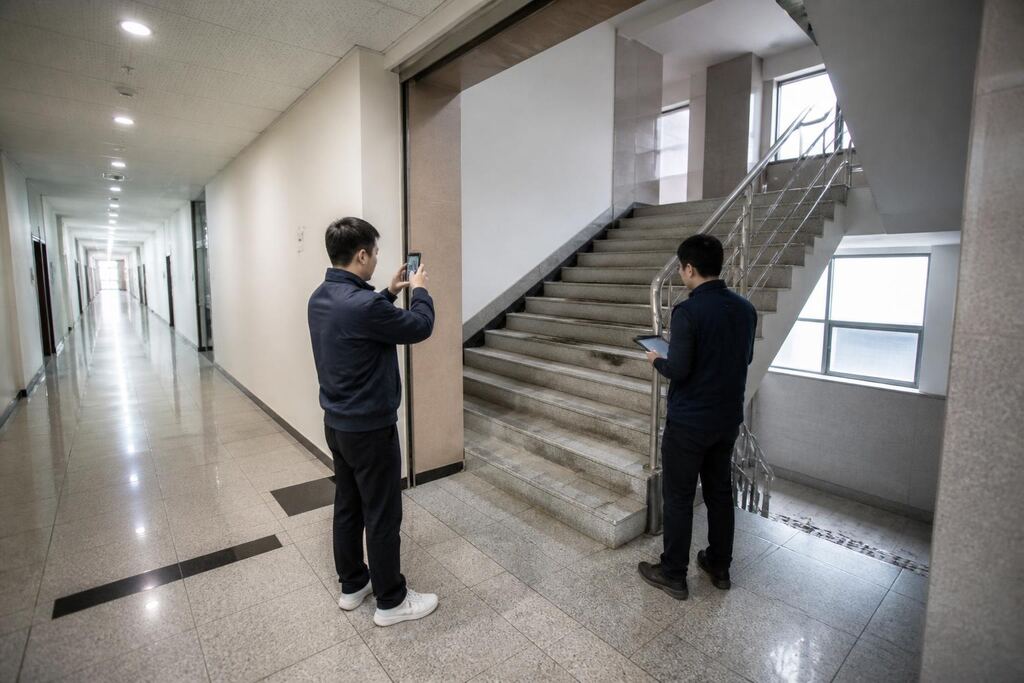 계단청소 서비스 작업 범위와 현장 조건 이미지