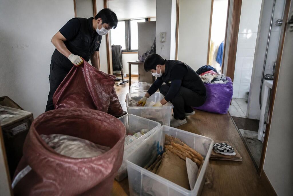 쓰레기집청소 서비스 작업 범위와 현장 조건 이미지
