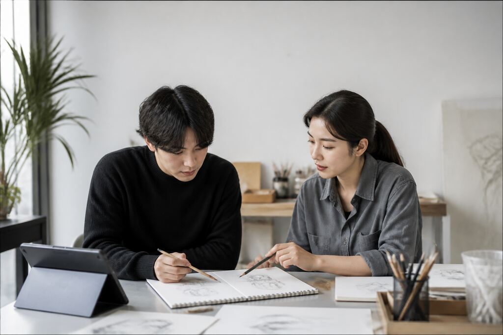 미술 레슨 서비스 대표 이미지