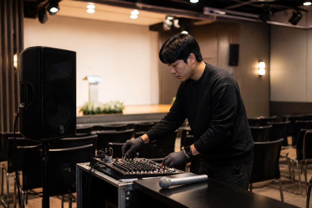 행사 음향 대표 이미지