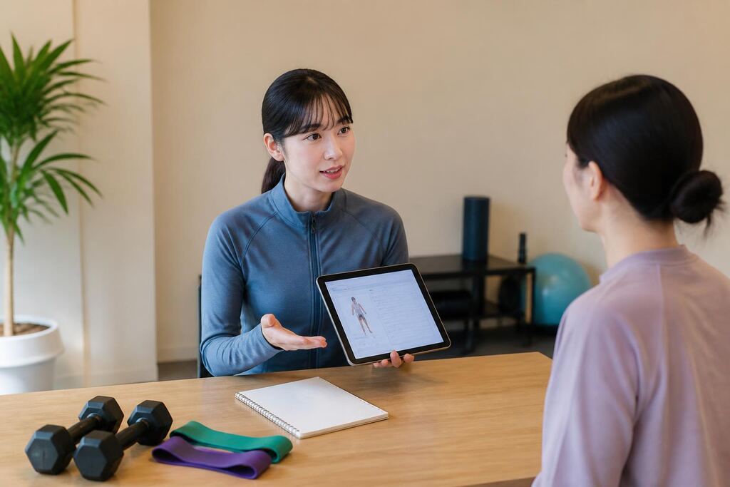 기능성 트레이닝 서비스 작업 범위와 현장 조건 이미지