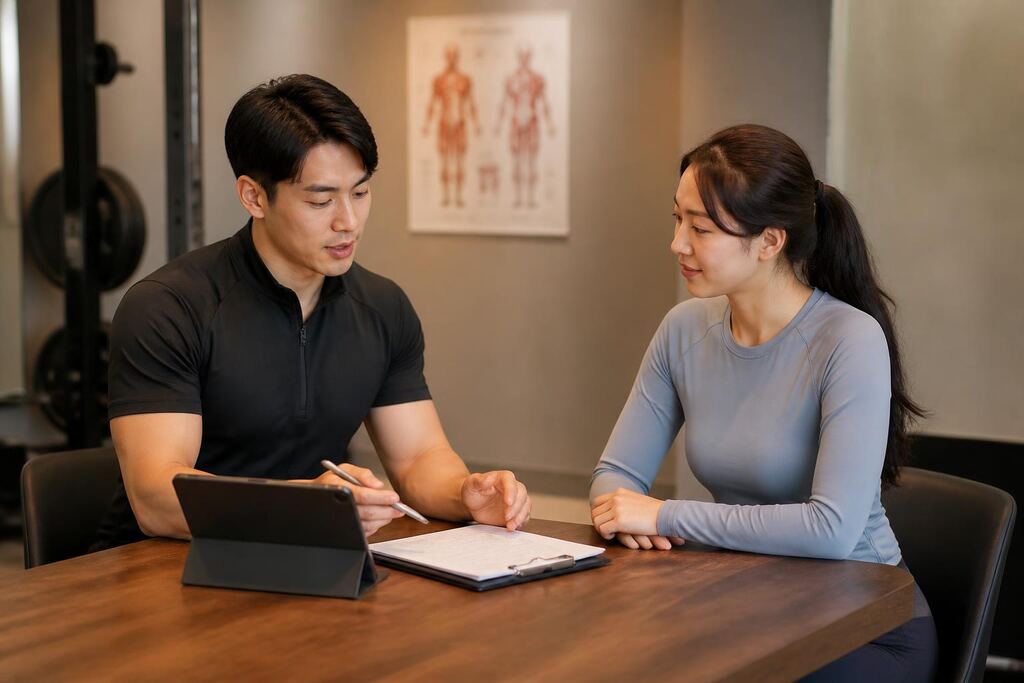체형교정 PT 서비스 작업 범위와 현장 조건 이미지