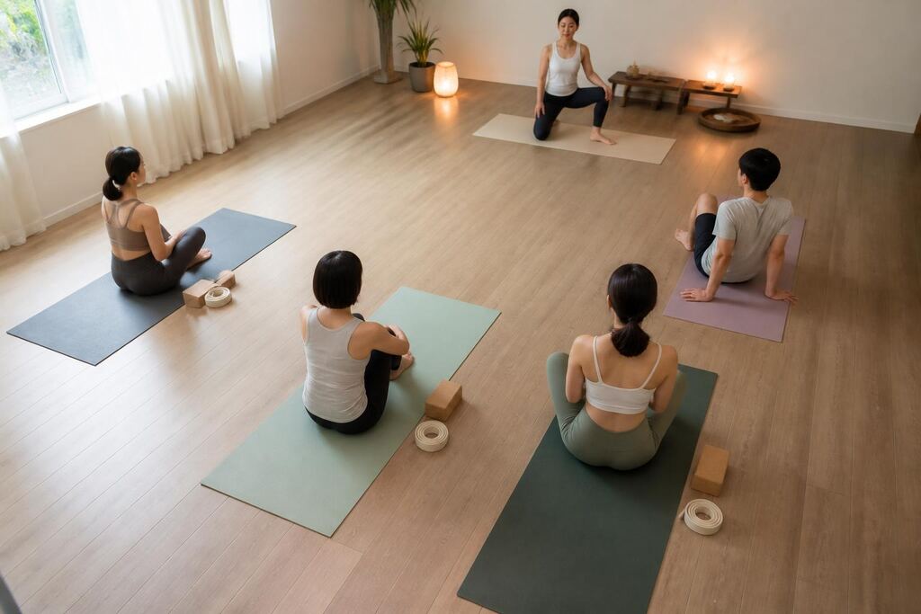 요가 견적 비교와 선택 정보 이미지