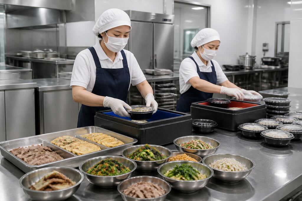 장례식음식 서비스 작업 범위와 현장 조건 이미지