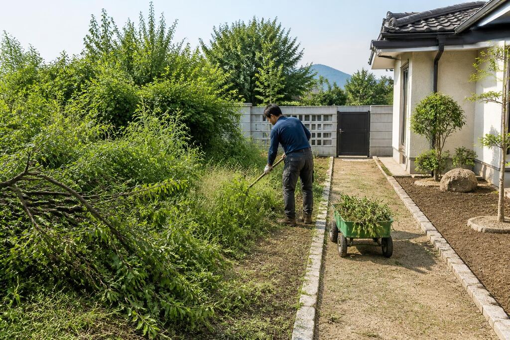 정원 정리·복구 서비스 대표 이미지