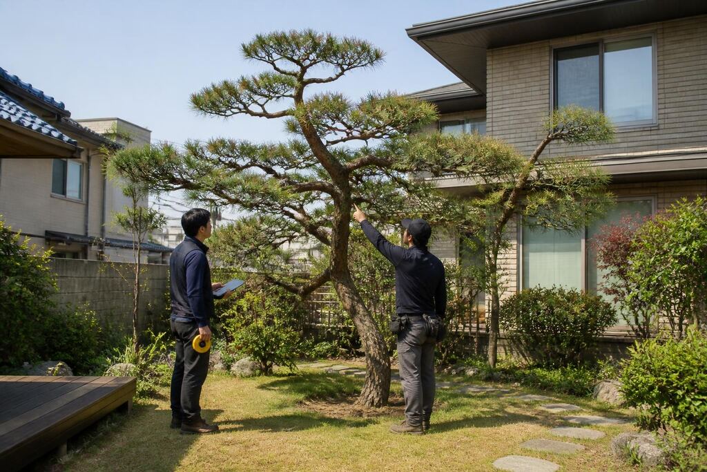 나무 전지·전정 서비스 작업 범위와 현장 조건 이미지