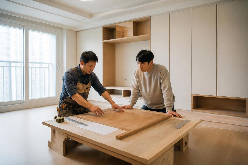목공 시공 서비스 대표 이미지