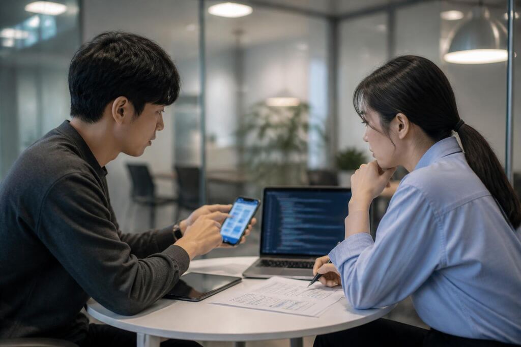 앱 유지보수 서비스 작업 범위와 현장 조건 이미지