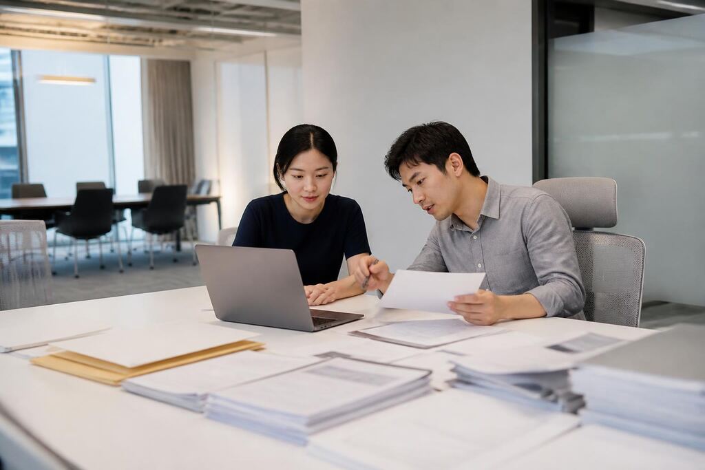 업무 자동화 개발 견적 비교와 선택 정보 이미지