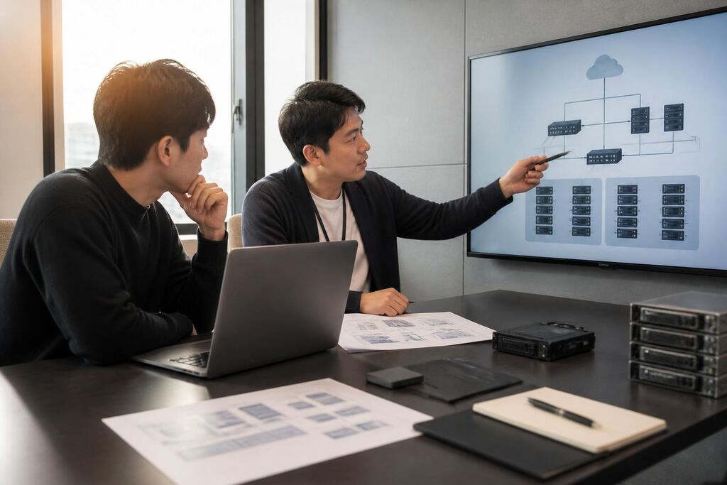 서버 구축·이전 서비스 작업 범위와 현장 조건 이미지