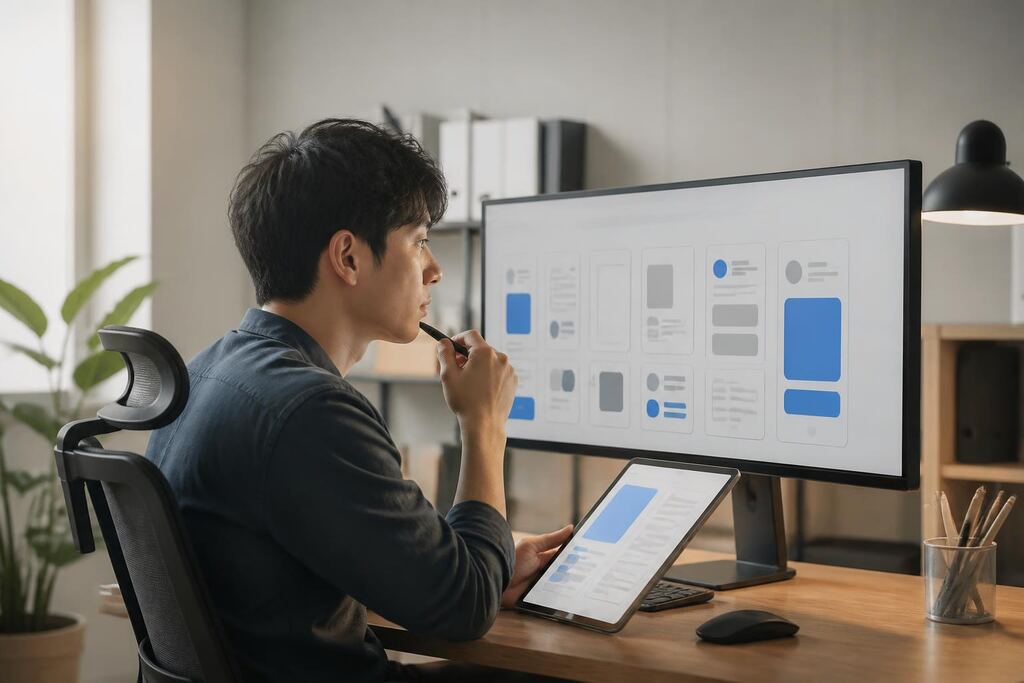 UI·UX 디자인 서비스 대표 이미지