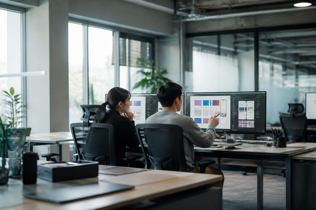 UI·UX 디자인 견적 비교와 선택 정보 이미지