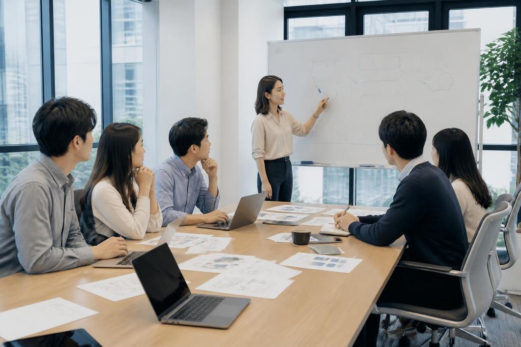 HR컨설팅 서비스 작업 범위와 현장 조건 이미지