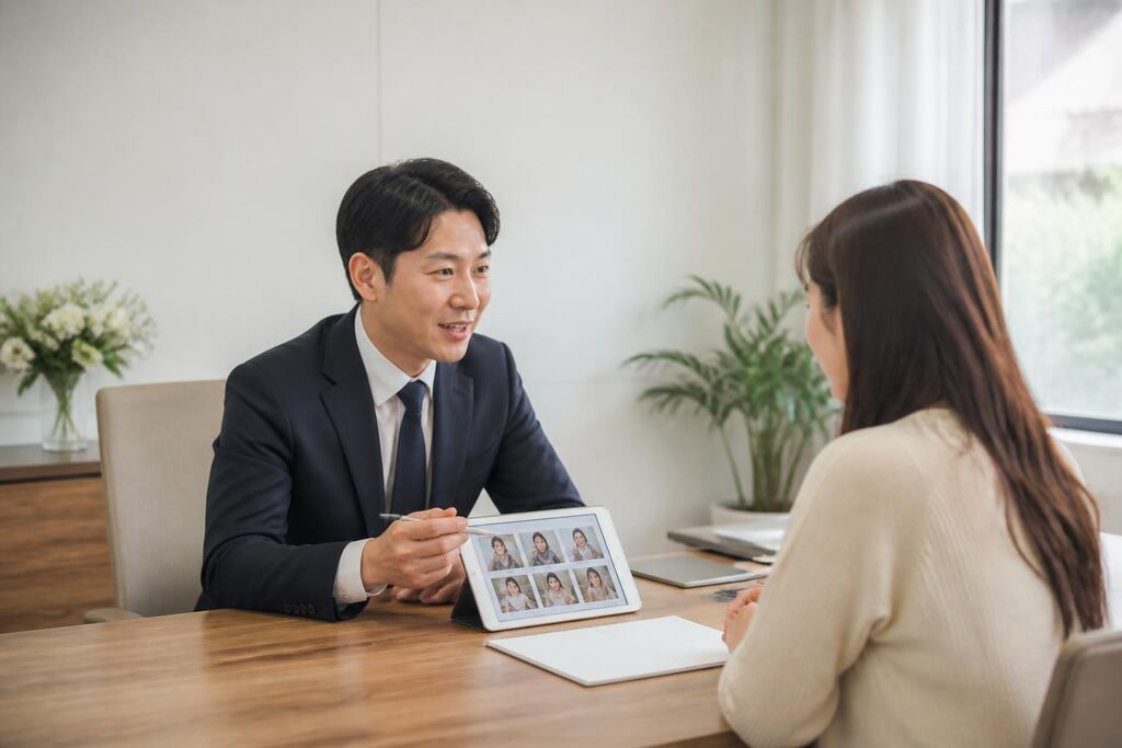 국제결혼 상담 서비스 대표 이미지