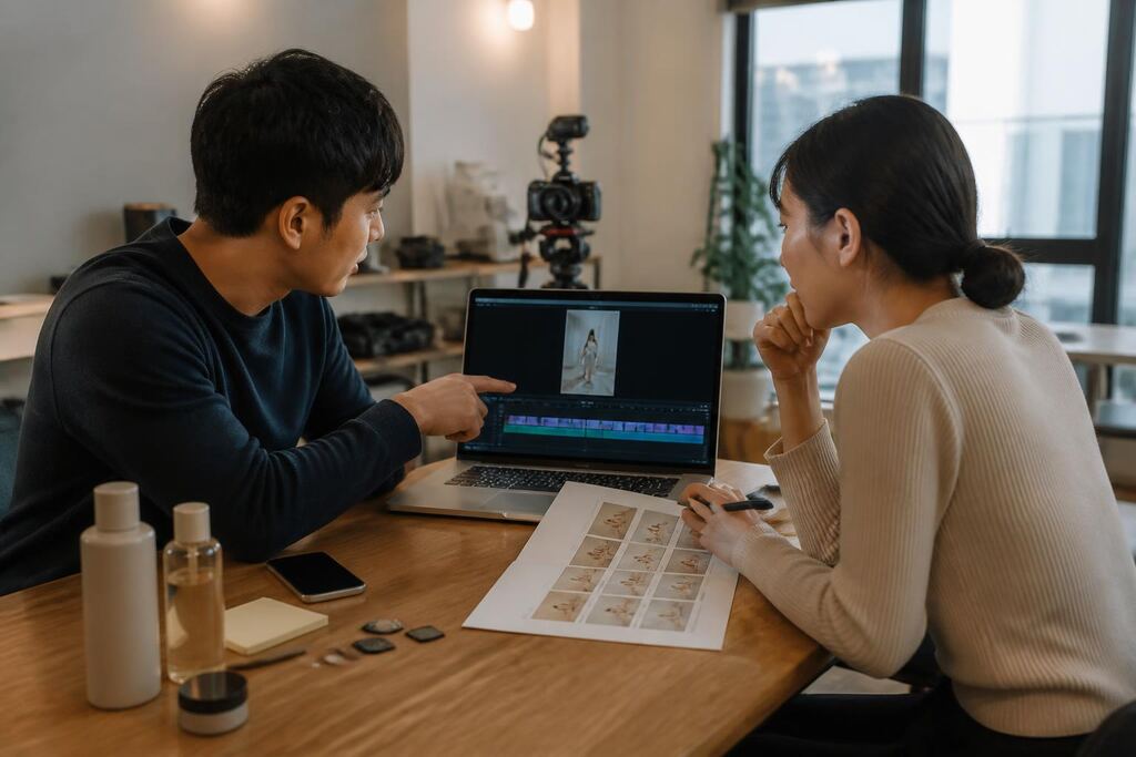 숏폼 영상 제작 서비스 작업 범위와 현장 조건 이미지
