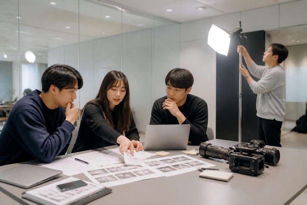 유튜브 영상 제작 서비스 작업 범위와 현장 조건 이미지