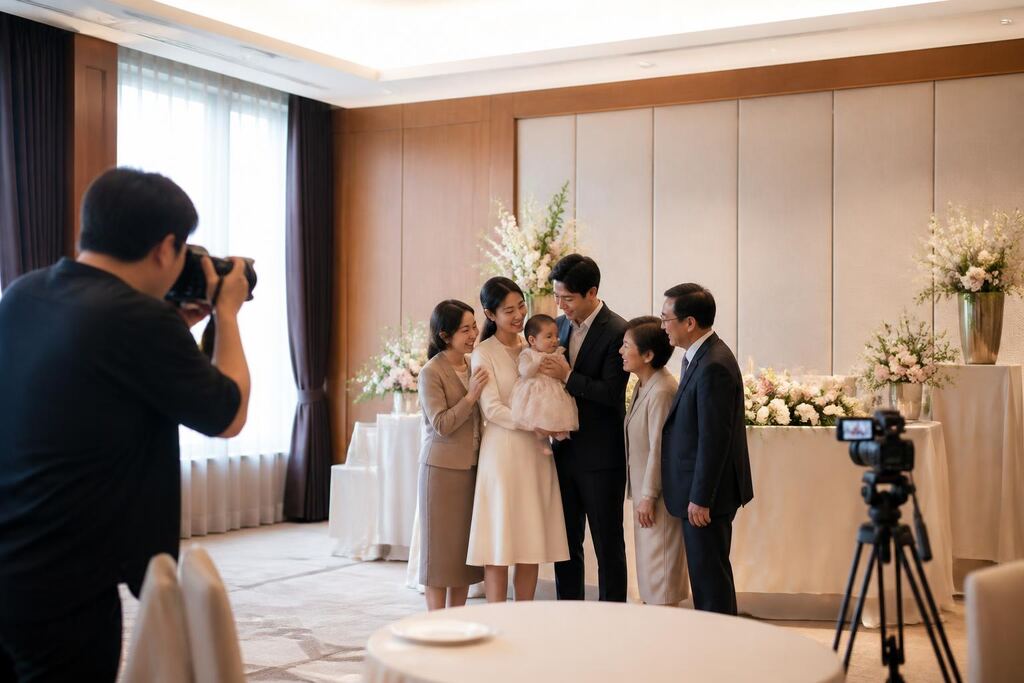 돌잔치·가족행사 촬영 서비스 대표 이미지