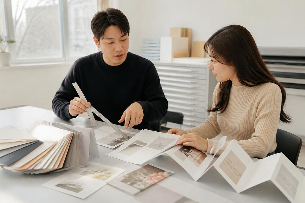 리플렛·브로슈어 제작 서비스 대표 이미지