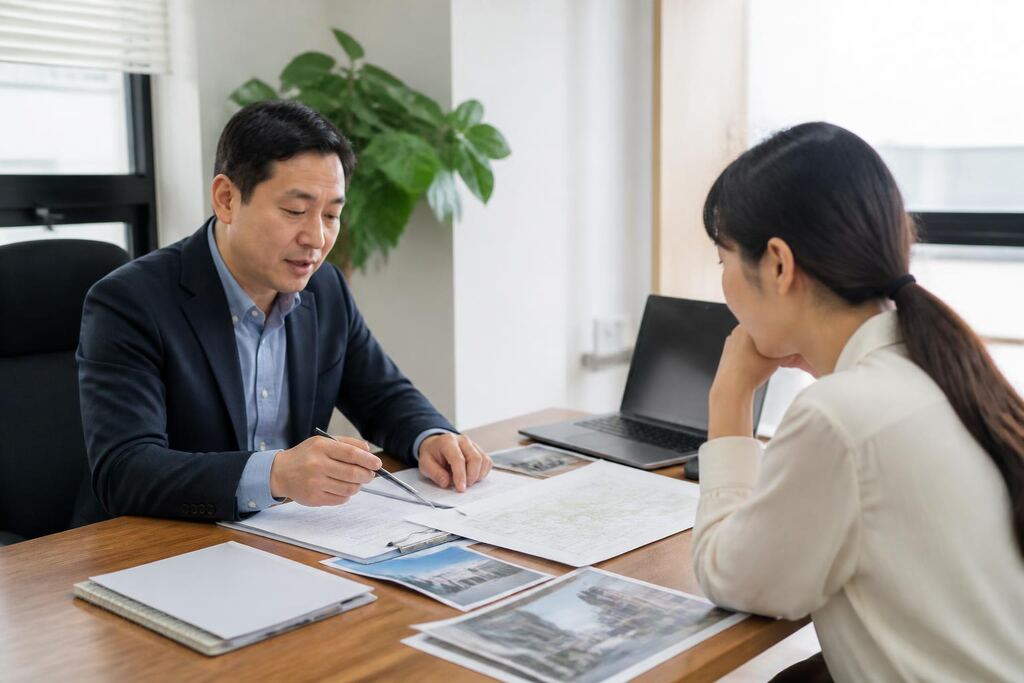 부동산감정평가 서비스 작업 범위와 현장 조건 이미지