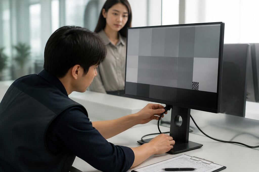 모니터 렌탈 견적 비교와 선택 정보 이미지