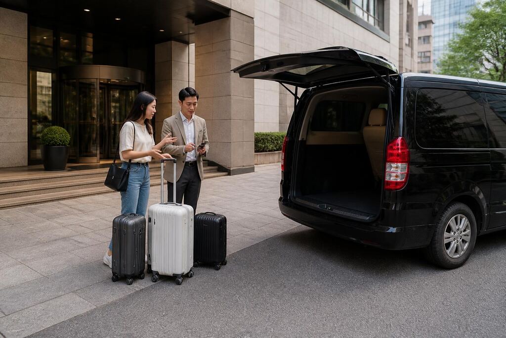 공항 픽업·샌딩 서비스 작업 범위와 현장 조건 이미지