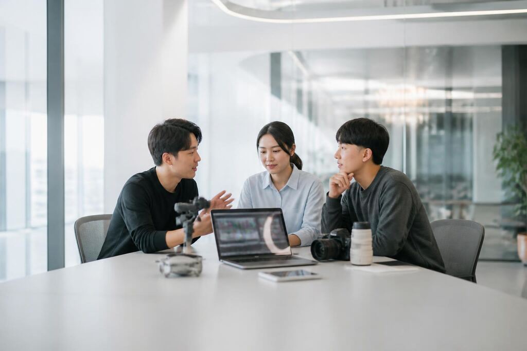 기업·홍보영상 제작 서비스 대표 이미지