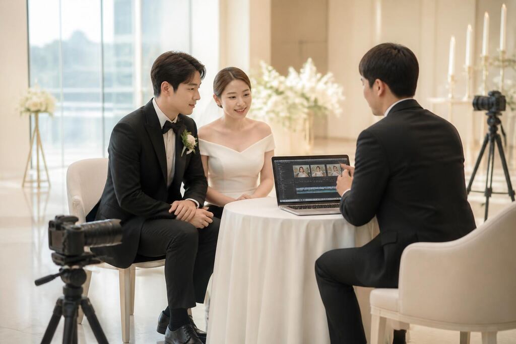 웨딩 영상·본식 DVD 서비스 대표 이미지